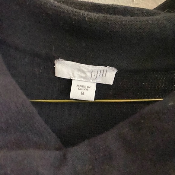 J Jill Black Turtleneck Sweater - Picture 2 of 2